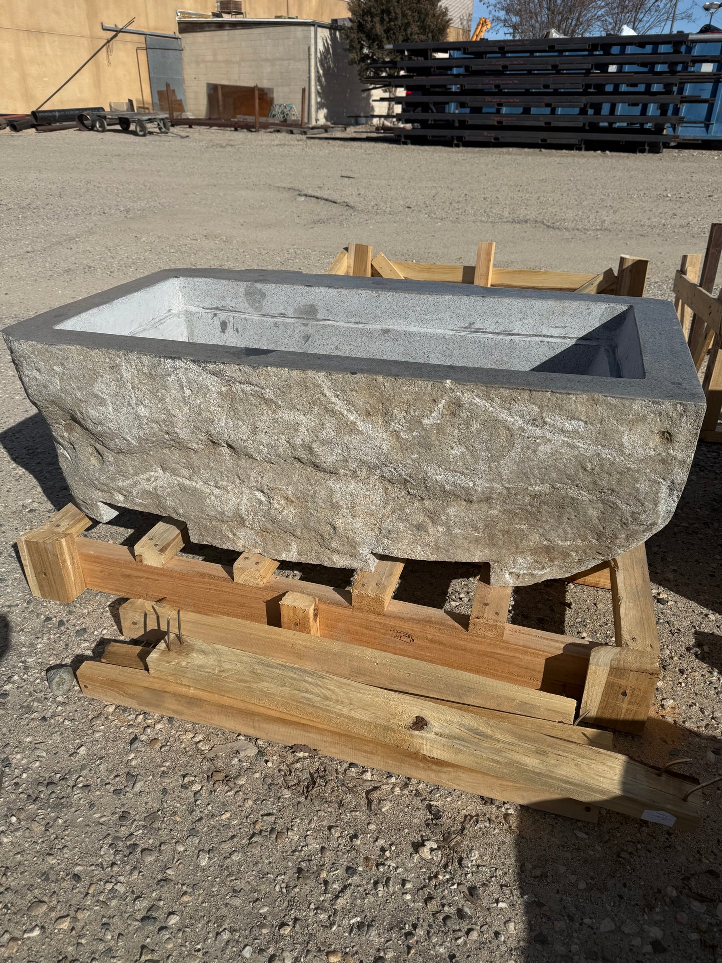 Natural Stone / Cut River Boulder Gas Fire Pit (11 Styles to Choose)