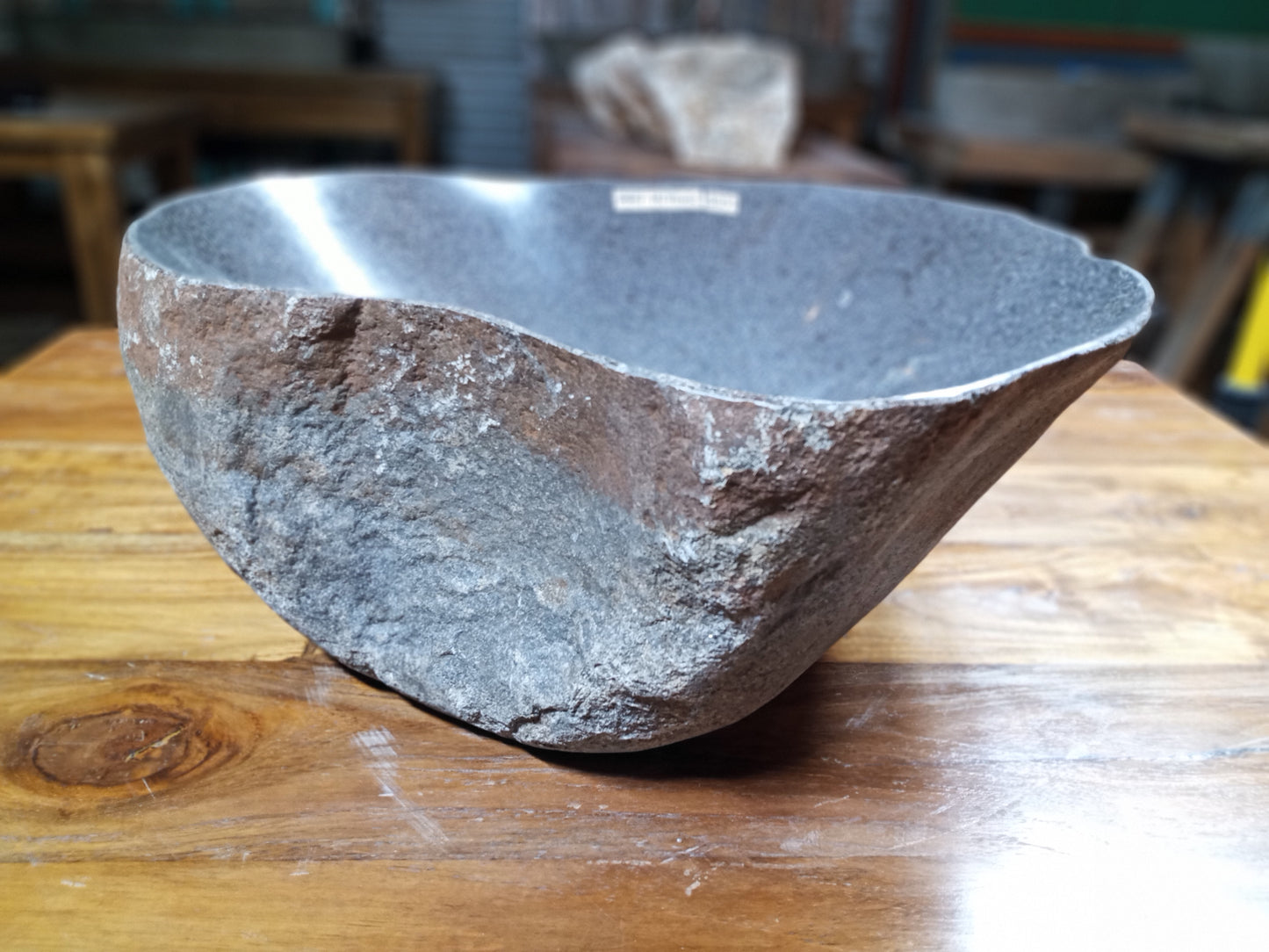 River Boulder / River Rock Stone Vessel Sink, RR7