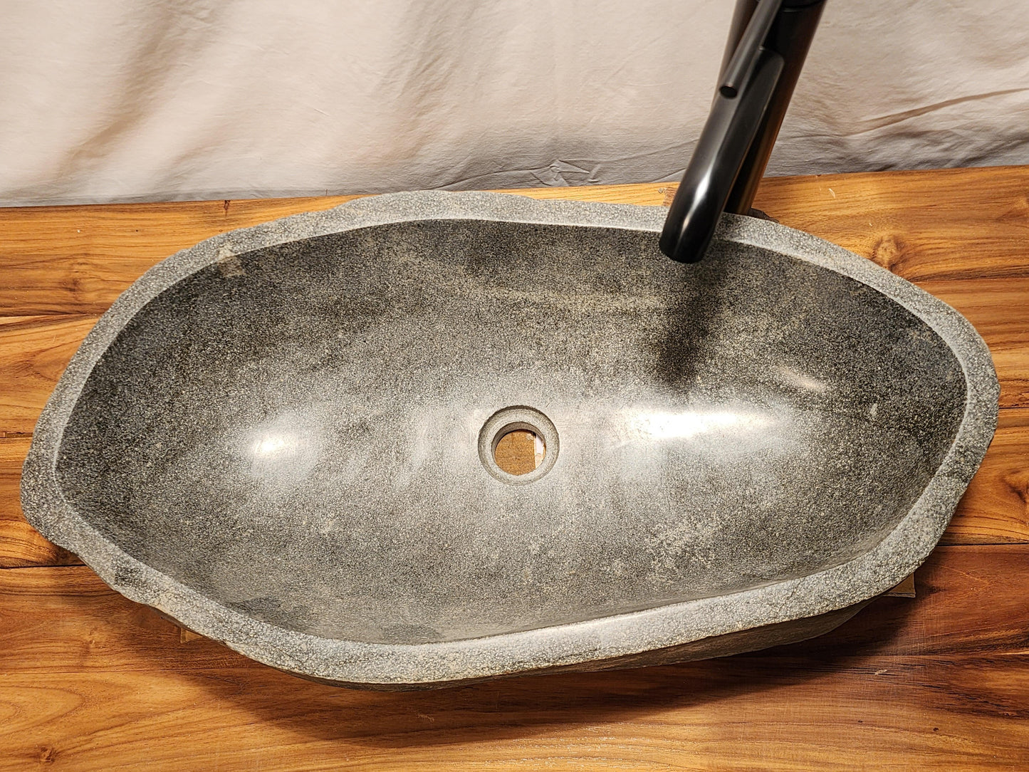 Andesite Natural Stone Vessel Sink, AND6 - Impact Imports