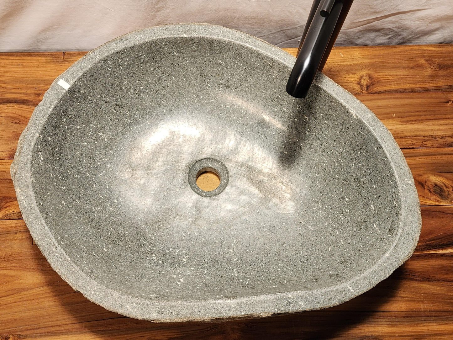 Basalt Natural Stone Vessel Sink, BAS 1 - Impact Imports