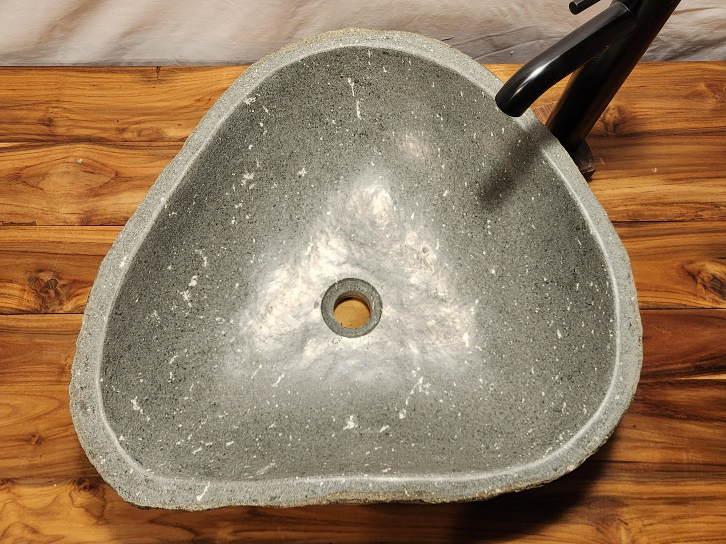 Basalt Natural Stone Vessel Sink, BAS 3 - Impact Imports