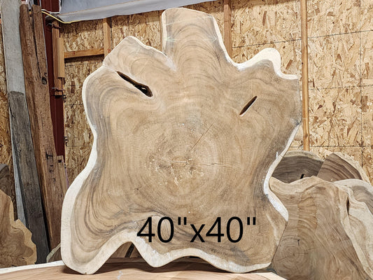 Cross Cut Monkeypod - MP002 - Impact Imports
