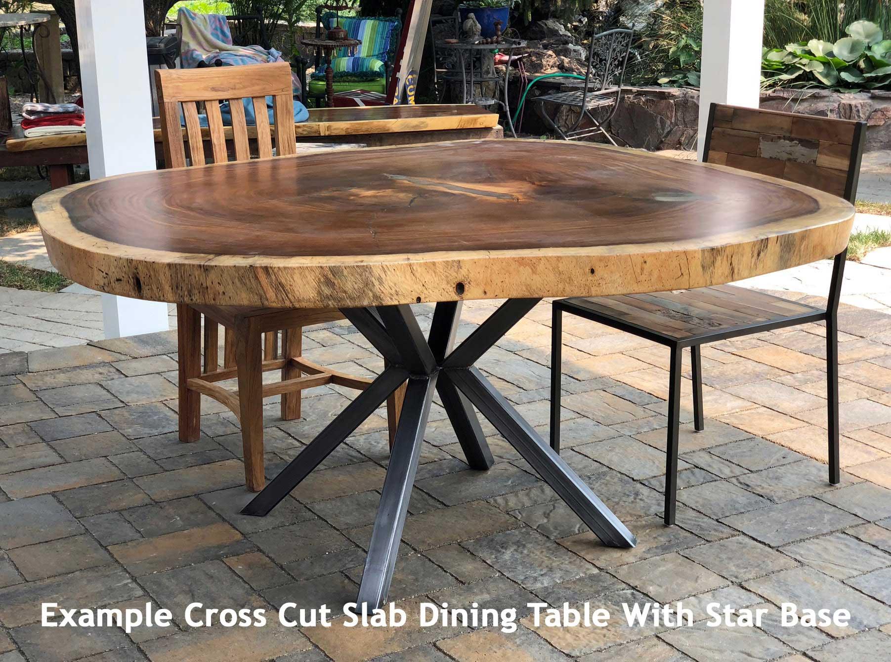 Cross Cut Parota - H18106 - Impact Imports