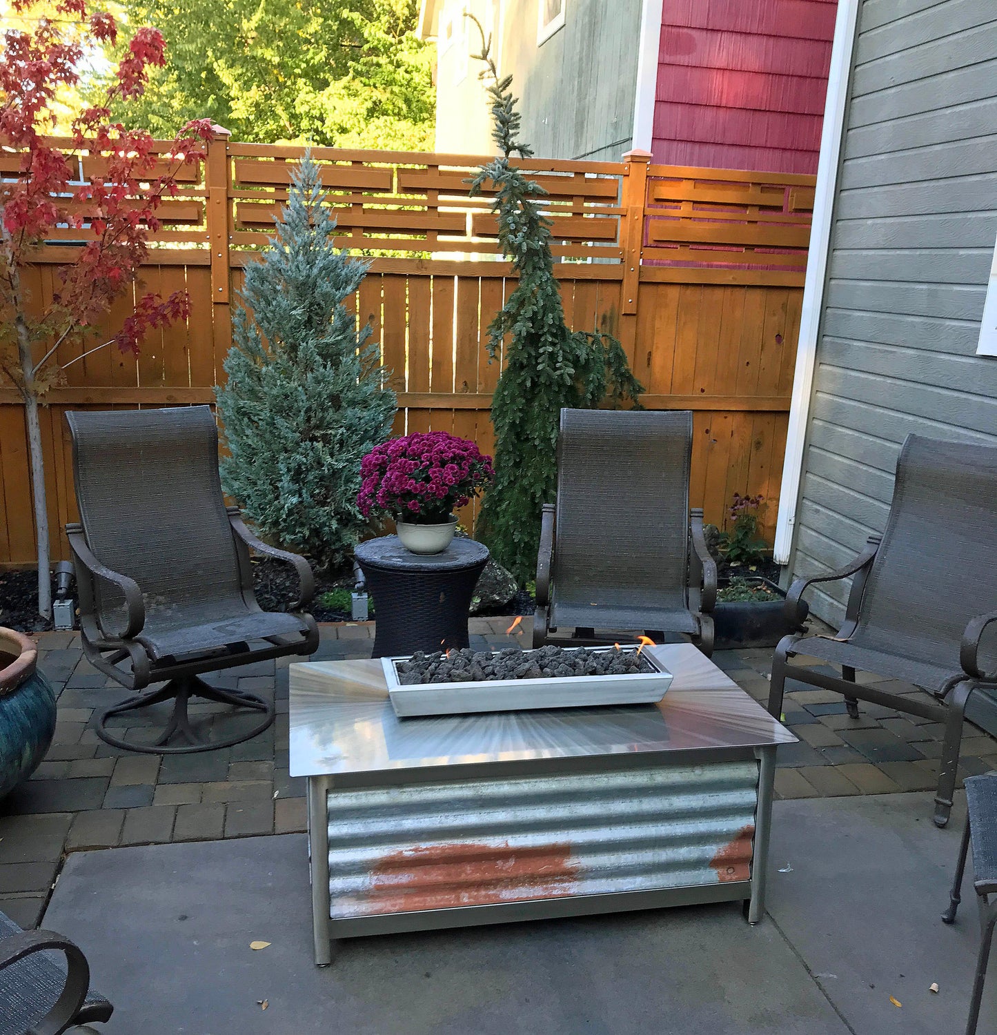 IMPACT Fire Table Installation Pictures - Impact Imports