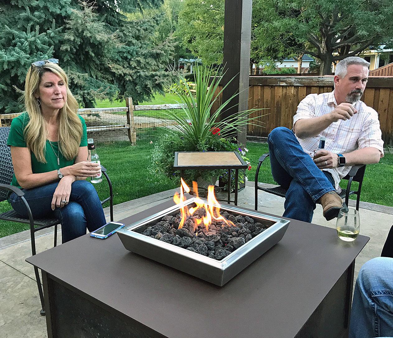 IMPACT Fire Table Installation Pictures - Impact Imports