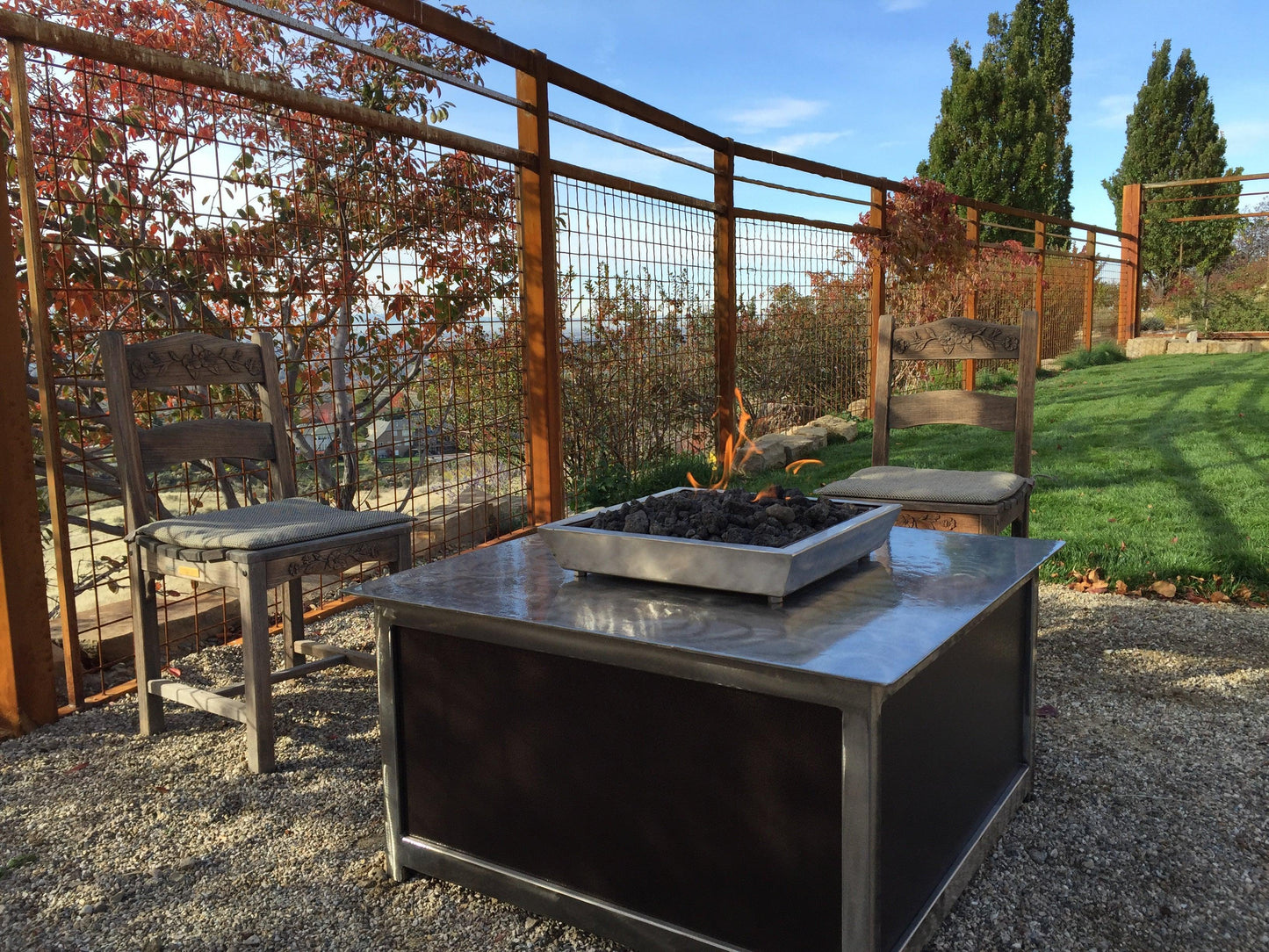 IMPACT Fire Table Installation Pictures - Impact Imports