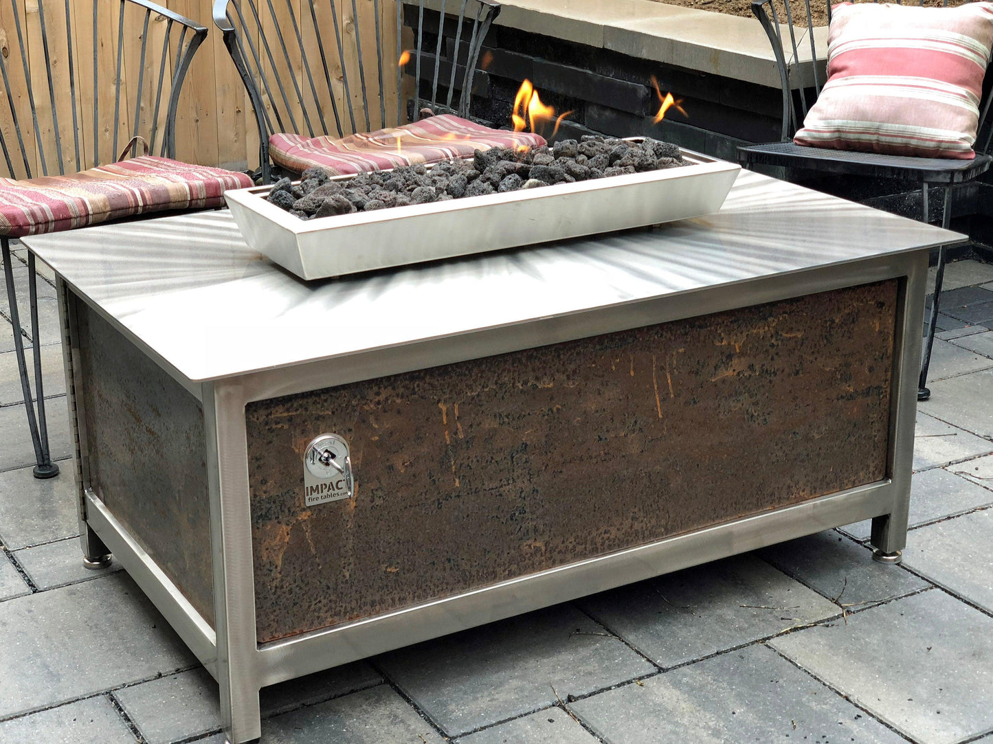 IMPACT Fire Table Installation Pictures - Impact Imports