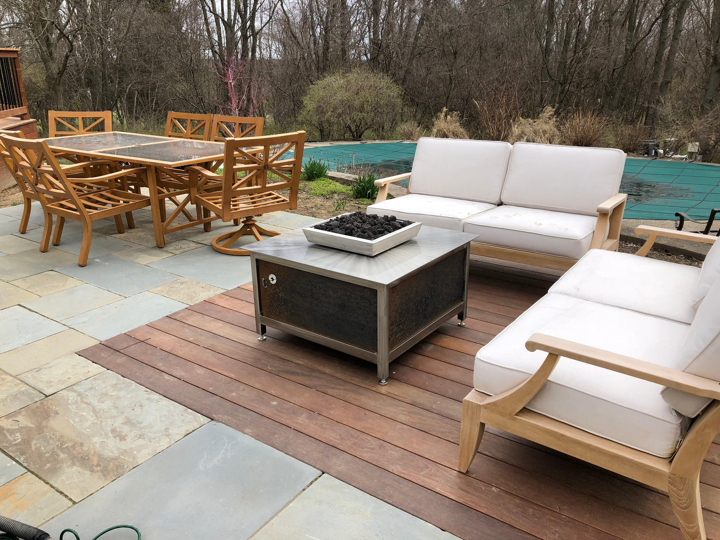 IMPACT Fire Table Installation Pictures - Impact Imports