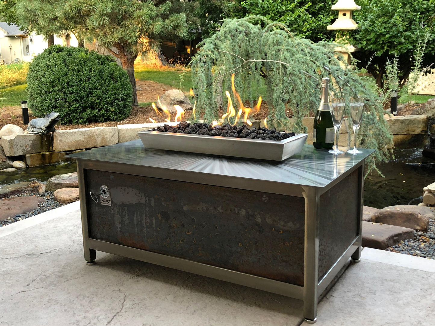 IMPACT Fire Table Installation Pictures - Impact Imports