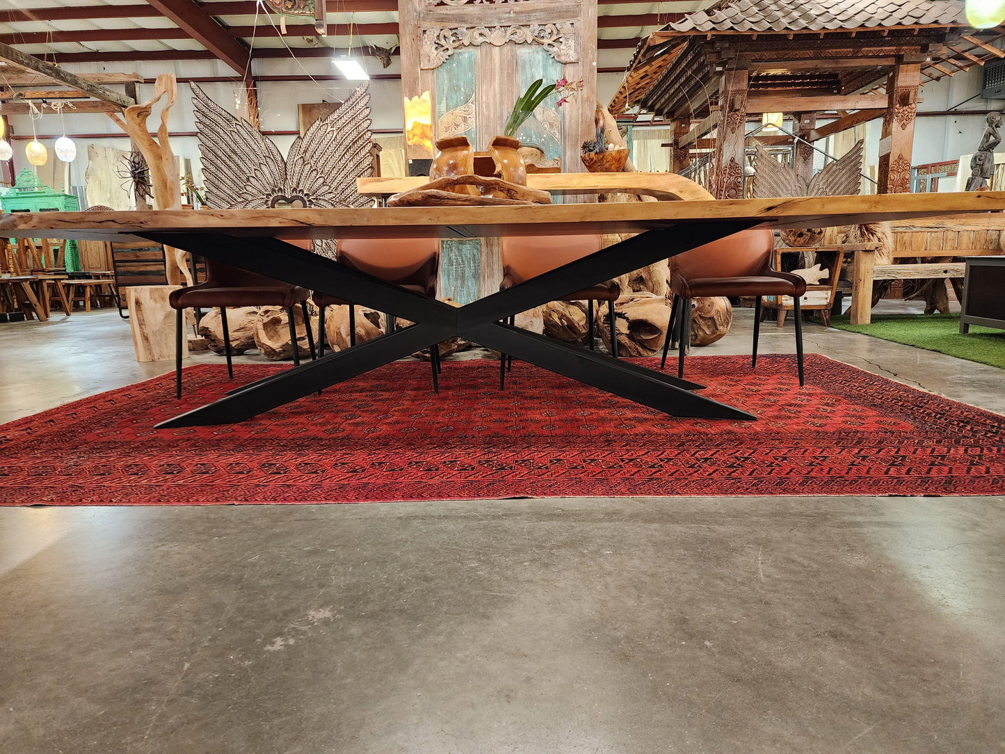 Live Edge Black Walnut Dining Table - Impact Imports