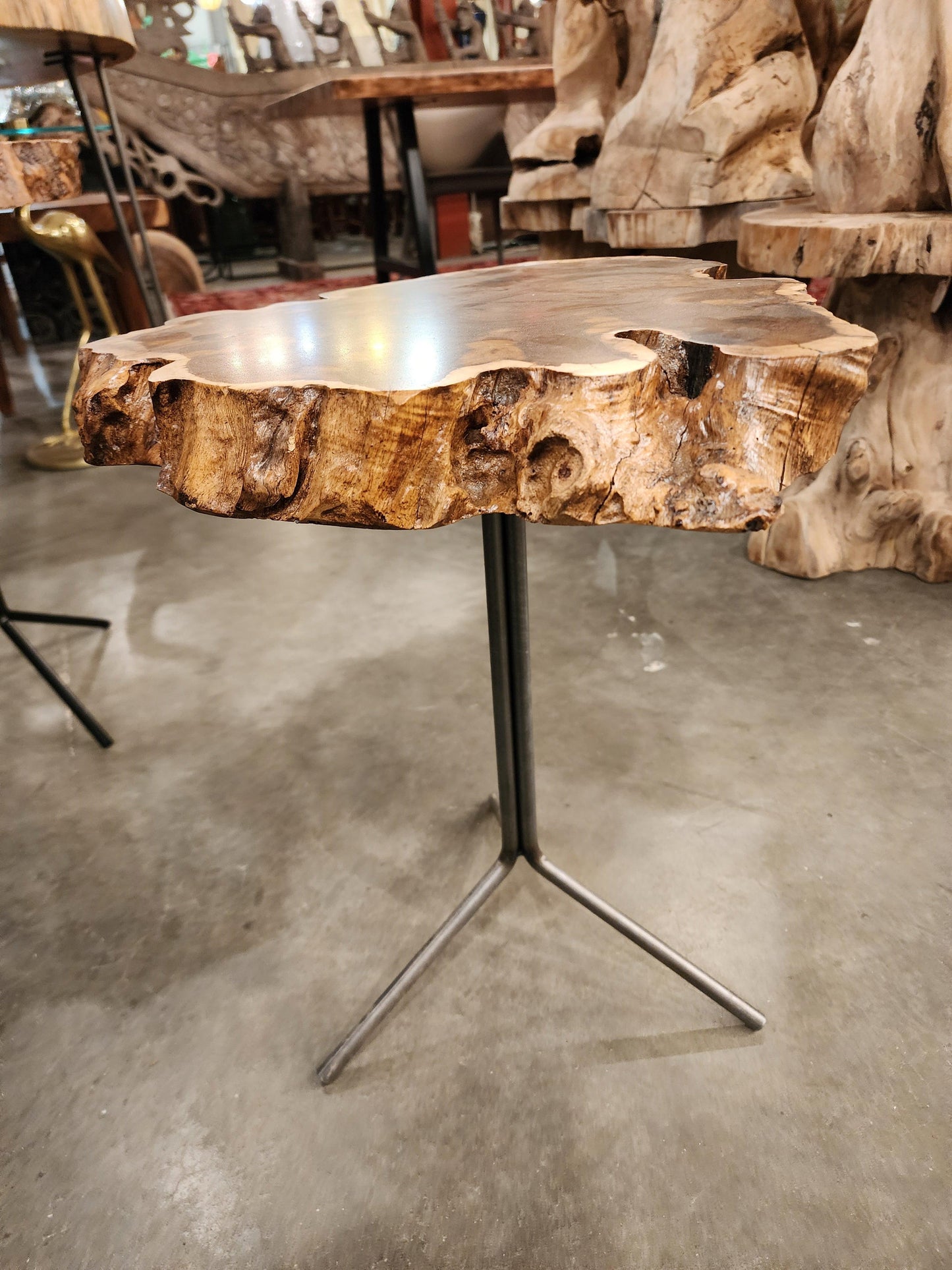 Live Edge End Table - NEST2 - Impact Imports