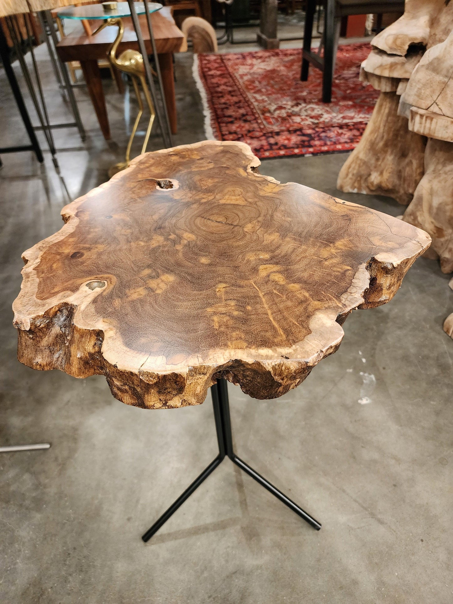 Live Edge End Table - NEST4 - Impact Imports