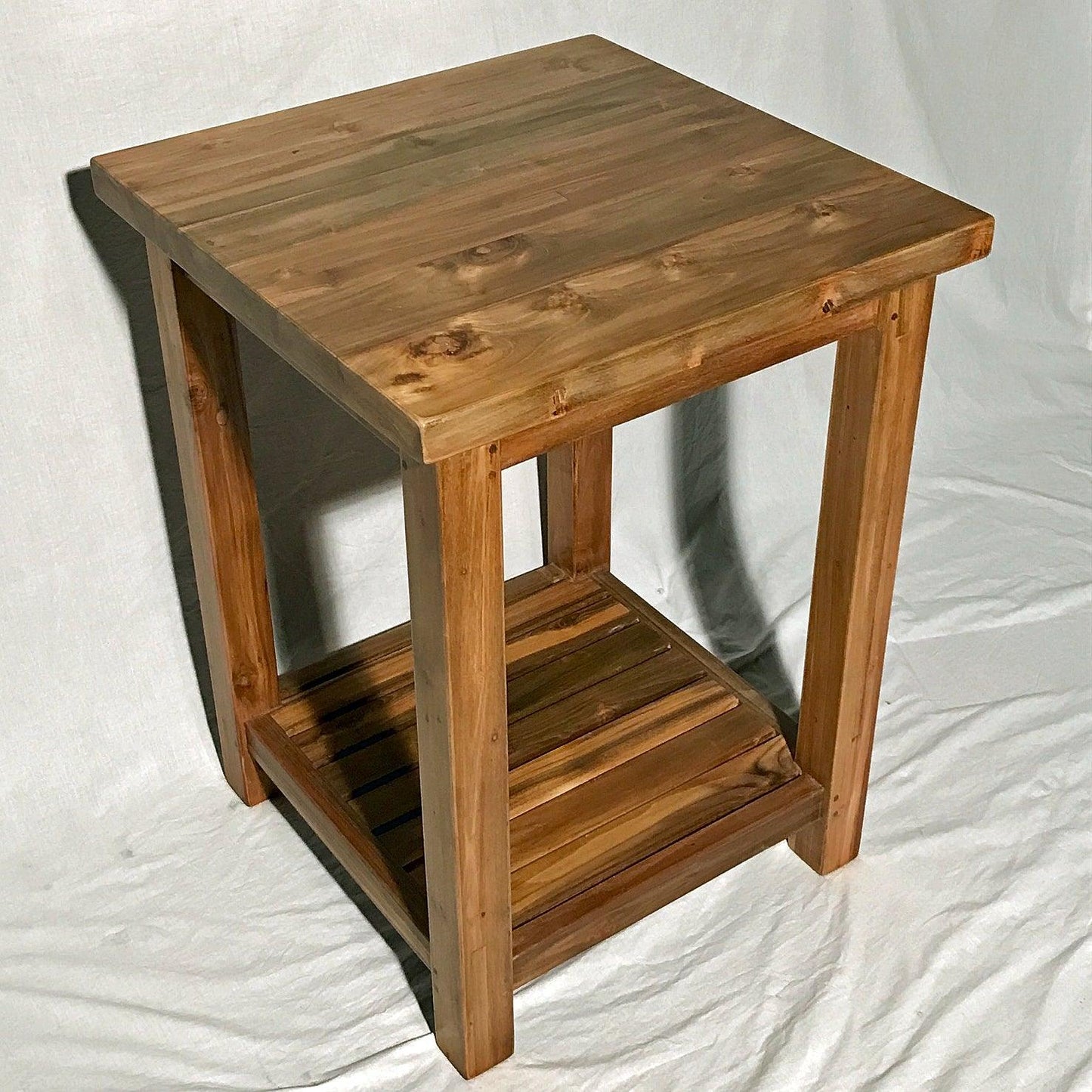 Reclaimed Teak Bathroom Vanity, 24" x 24" - Impact Imports