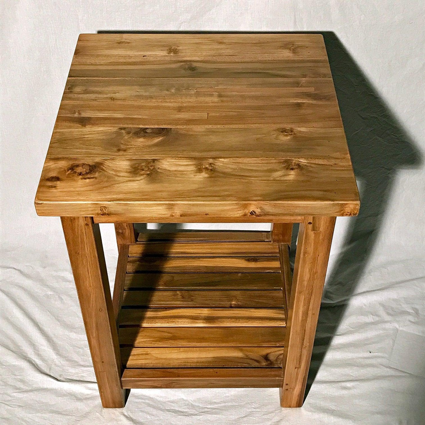 Reclaimed Teak Bathroom Vanity, 24" x 24" - Impact Imports