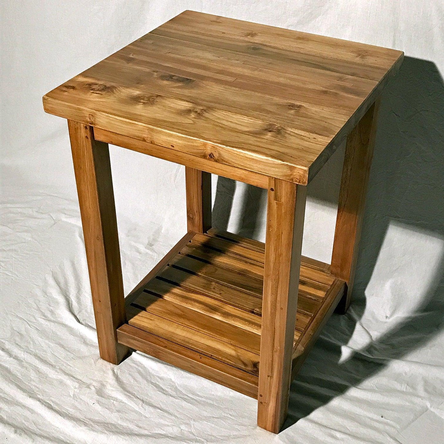 Reclaimed Teak Bathroom Vanity, 24" x 24" - Impact Imports