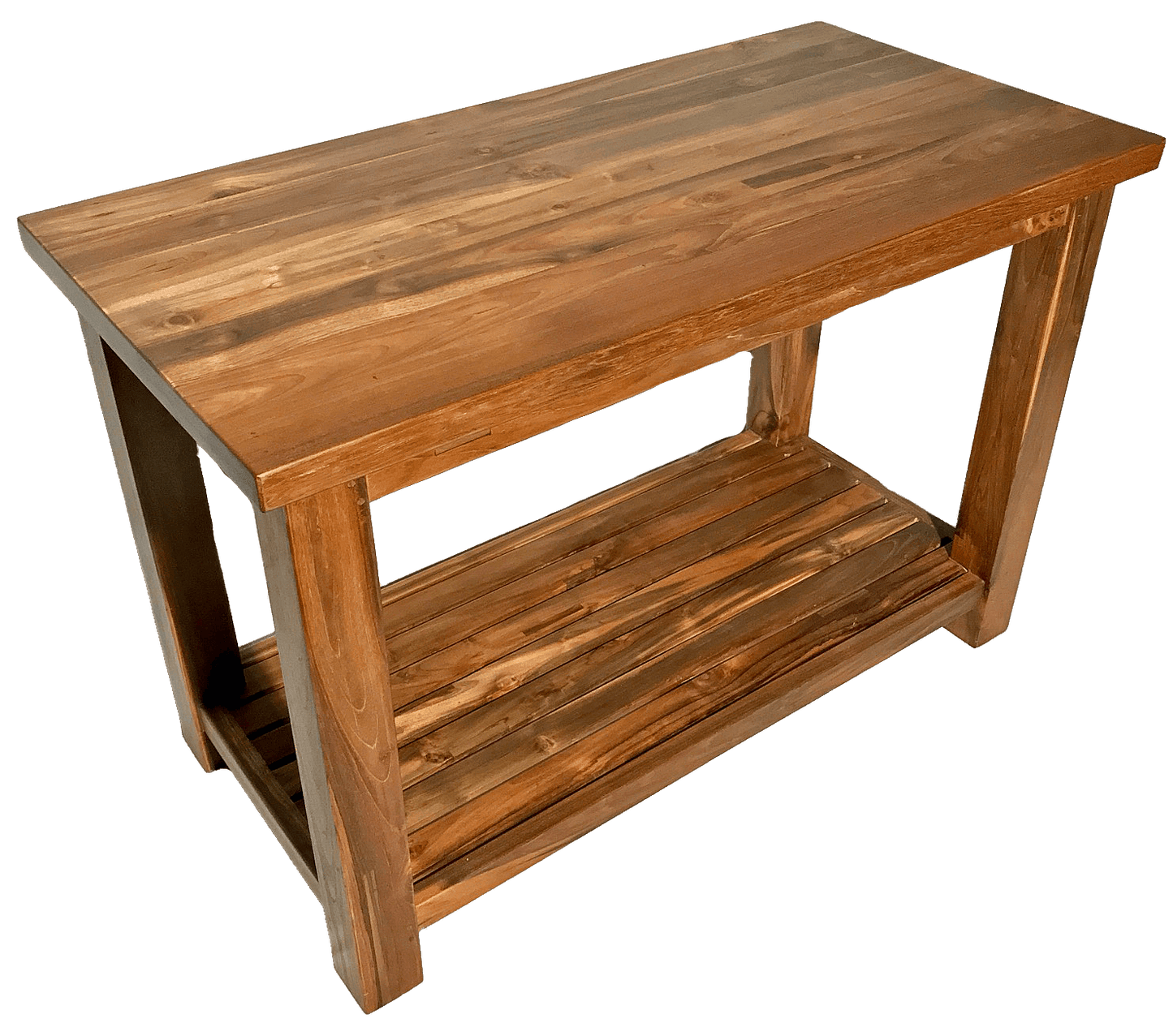 Reclaimed Teak Bathroom Vanity, 48" x 24" - Impact Imports