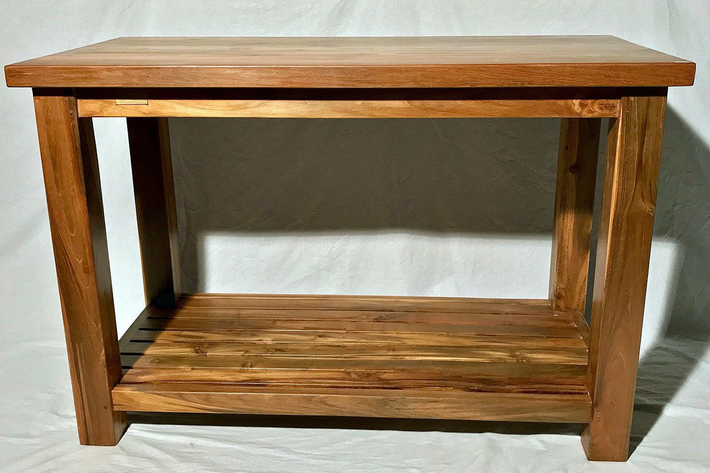 Reclaimed Teak Bathroom Vanity, 48" x 24" - Impact Imports