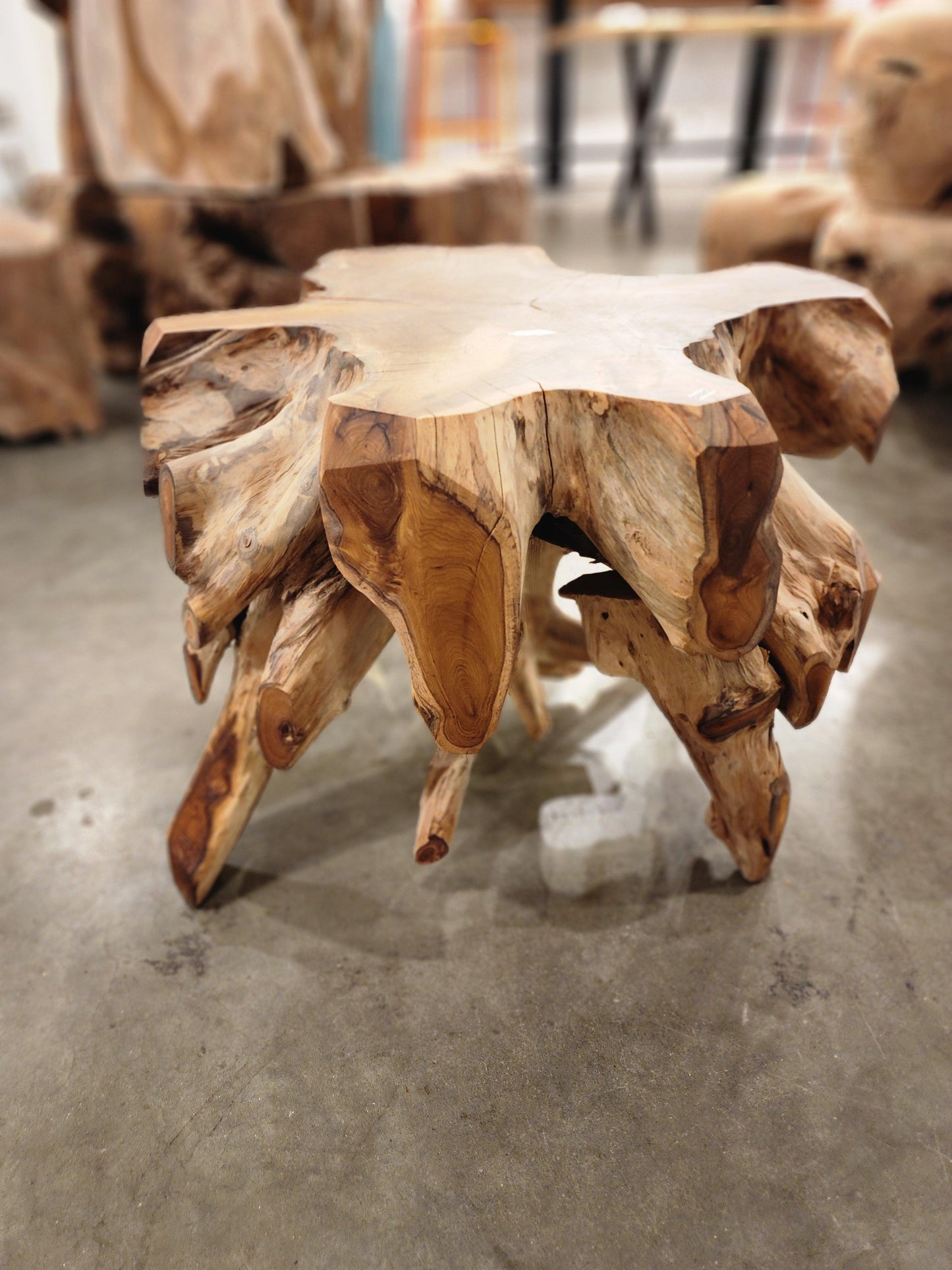 Teak Root Side Table - TRST1 - Impact Imports