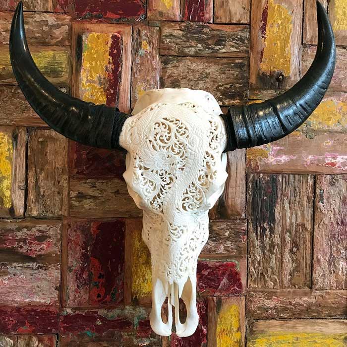 Hand Carved Skulls & Bones - Impact Imports