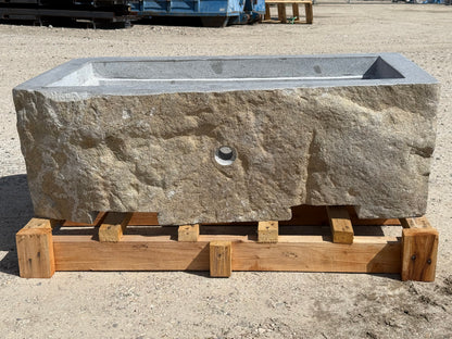 Natural Stone / Cut River Boulder Gas Fire Pit CRB04