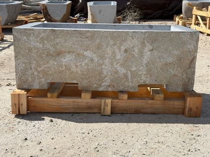 Natural Stone / Cut River Boulder Gas Fire Pit CRB04