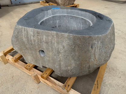 Natural Stone / Real River Boulder Gas Fire Pit RBFP19