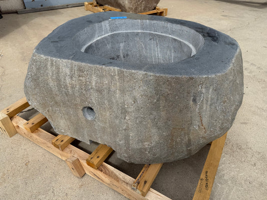 Natural Stone / Real River Boulder Gas Fire Pit RBFP19