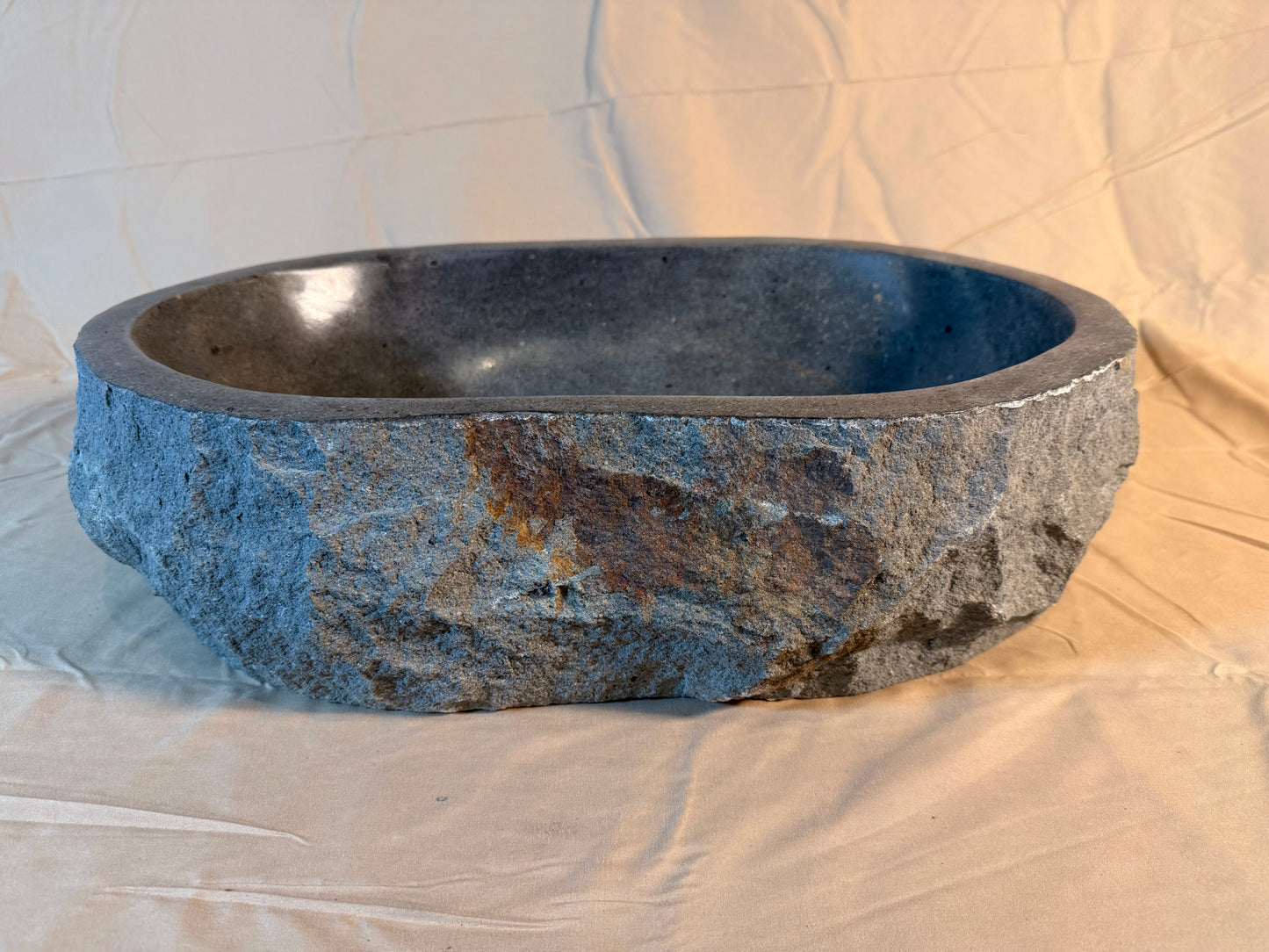 River Boulder / River Rock Stone Vessel Sink, RR26