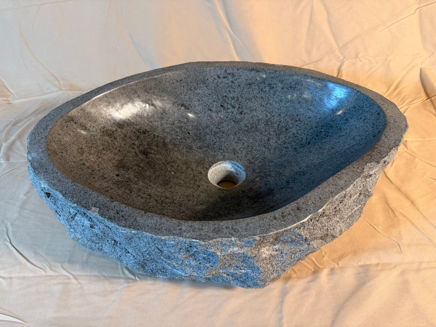 River Boulder / River Rock Stone Vessel Sink, RR28