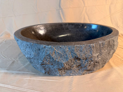 River Boulder / River Rock Stone Vessel Sink, RR32