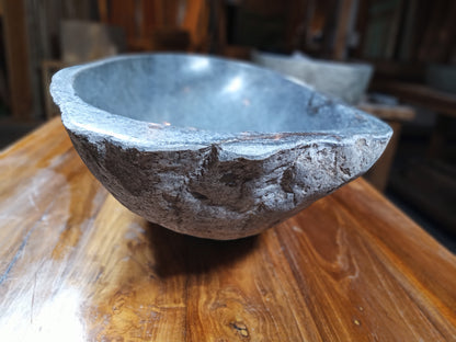 River Boulder / River Rock Stone Vessel Sink, RR16