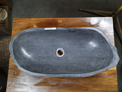 River Boulder / River Rock Stone Vessel Sink, RR16