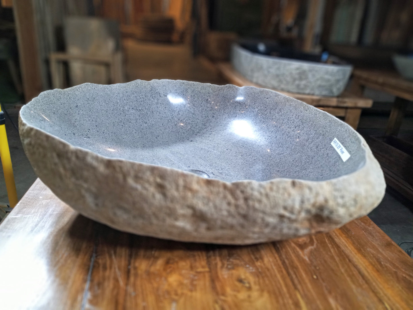 River Boulder / River Rock Stone Vessel Sink, RR19