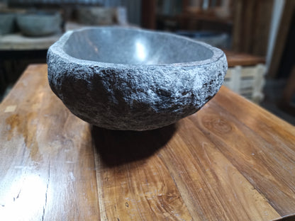 River Boulder / River Rock Stone Vessel Sink, RR20