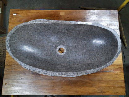 River Boulder / River Rock Stone Vessel Sink, RR20