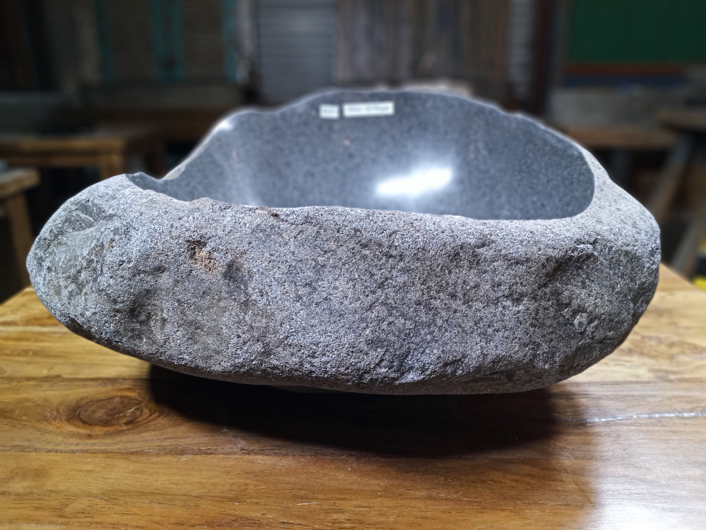 River Boulder / River Rock Stone Vessel Sink, RR4