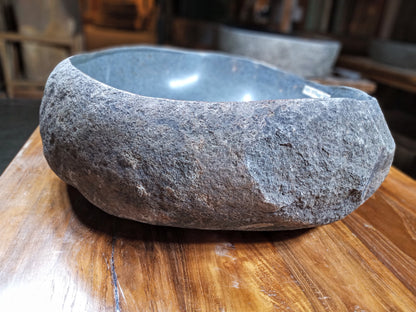 River Boulder / River Rock Stone Vessel Sink, RR5