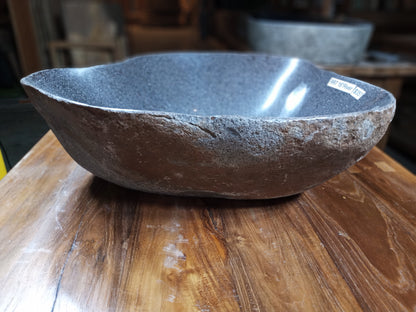 River Boulder / River Rock Stone Vessel Sink, RR7