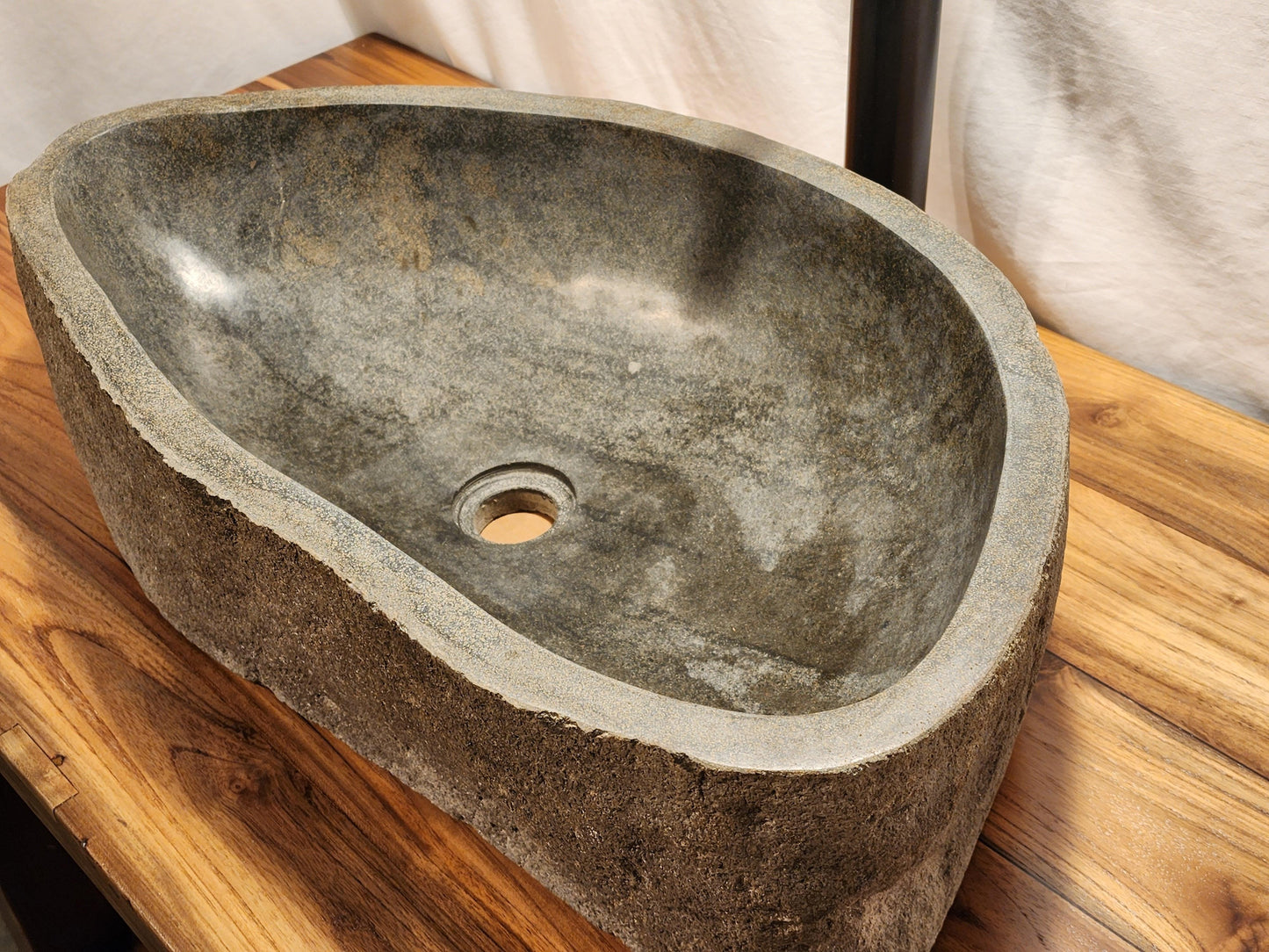 Andesite Natural Stone Vessel Sink, AND3 - Impact Imports