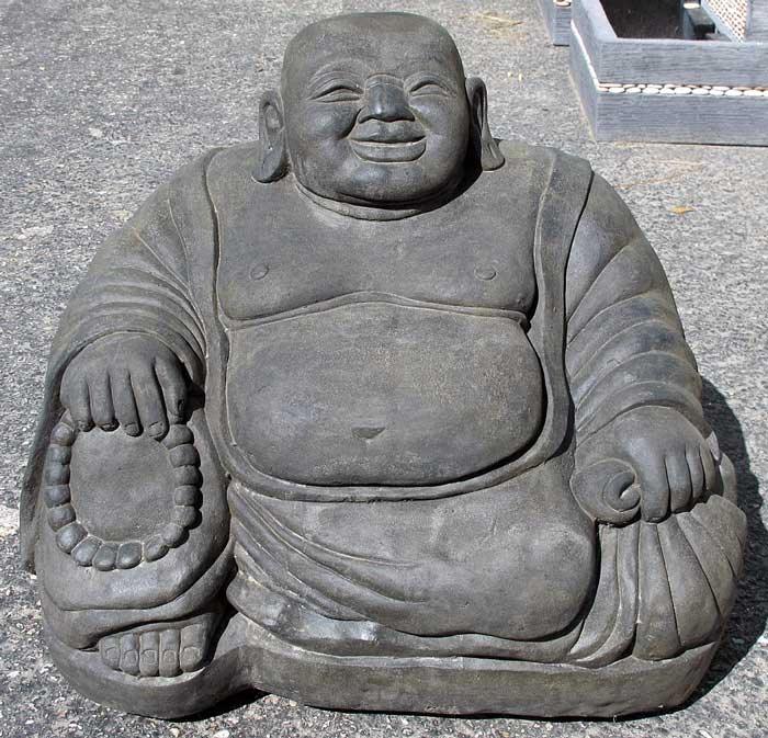Large Seated Happy Buddha - Impact Imports