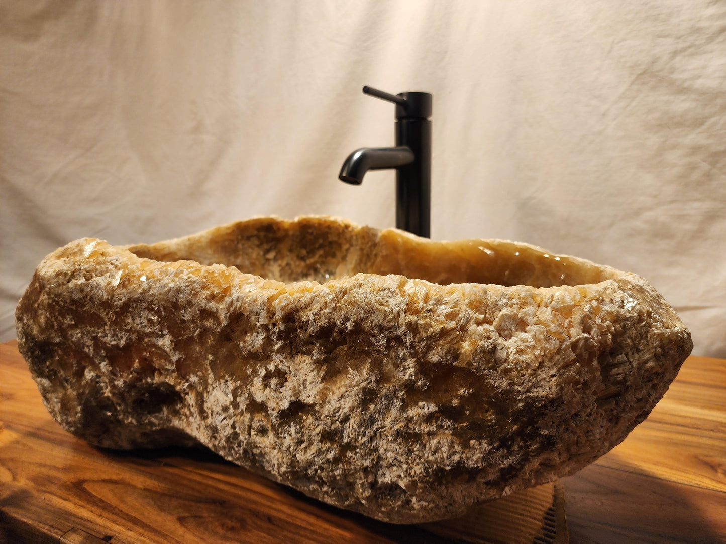 Mixed Brown Onyx Organic Stone Vessel Sink - MBOO2 - Impact Imports
