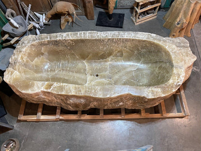 Onyx Natural Stone Bathtub - Impact Imports