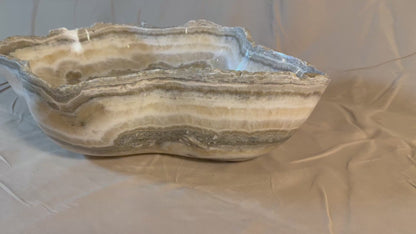 Onyx Stone Vessel Sink, Organic Shape, ON02