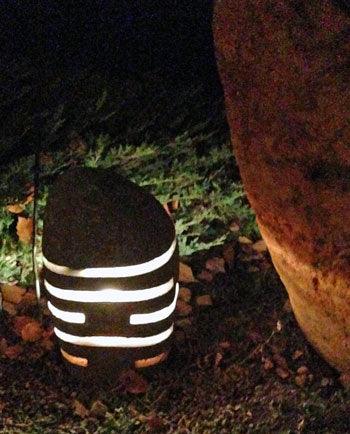 River Rock Stone Garden Lights - Impact Imports