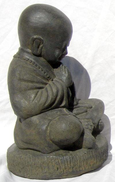 Shaolin Buddhist Monk Statue, small - Impact Imports