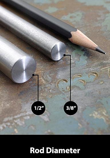 Steel HAIRPIN Table Legs, 1/2" Diameter Rod - Impact Imports