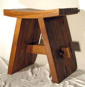 Teak discount stool bathroom