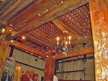 Traditional Javanese Joglo House, salvaged, teak wood - Impact Imports